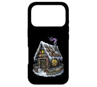 Custodia per iPhone 17 Pro Dark Witch Cottagecore Gingerbread Yule, arte natalizia pagana