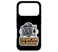 Custodia per iPhone 17 Pro Dashcam a bordo del fumetto di guida di sicurezza del precipitare della macchina fotografica