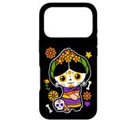 Custodia per iPhone 17 Pro De Los Muertos La Catrina Day of The Dead Sugar Skull Women