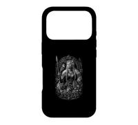 Custodia per iPhone 17 Pro Dea guerriera vichinga FREYA Mitologia Norrena Rune