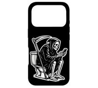 Custodia per iPhone 17 Pro Death On The Throne Doom Scrolling The Internet