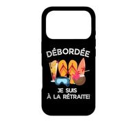 Custodia per iPhone 17 Pro Débordée - Je Suis à La Retraite Pour Les Retraitées Actives