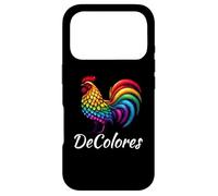 Custodia per iPhone 17 Pro DeColores Cursillo Raibow Gallo cattolico