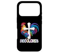 Custodia per iPhone 17 Pro DeColores Cursillo Rainbow Rooster Cattolico