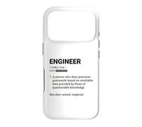 Custodia per iPhone 17 Pro Definizione Ingegnere Divertente Sarcastico STEM Nerd Scienza Matematica