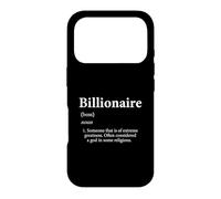 Custodia per iPhone 17 Pro Definizione miliardaria ricca sulla strada per il mio primo miliardo