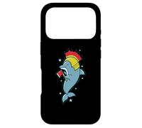 Custodia per iPhone 17 Pro Delfino con Crista e Casco Bush Knight