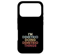 Custodia per iPhone 17 Pro Demetrio Name Demetrio Personalized Name First Given