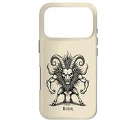 Custodia per iPhone 17 Pro Demone ibrido animale Buer