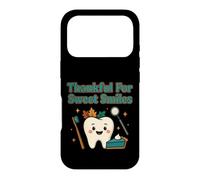 Custodia per iPhone 17 Pro Dentista del Ringraziamento - Grato per dolci sorrisi