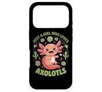 Custodia per iPhone 17 Pro Design carino Just A Girl Who Loves Axolotls