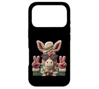Custodia per iPhone 17 Pro Design colorato con lama retrò carino divertente animale