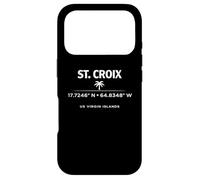 Custodia per iPhone 17 Pro Design di viaggio coordinato St Croix USVI