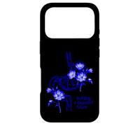 Custodia per iPhone 17 Pro Design floreale blu dello stomaco - Costruire un bellissimo futuro