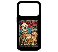 Custodia per iPhone 17 Pro Design Horror Retro Zombie Monster Movie Drive-In