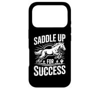 Custodia per iPhone 17 Pro Design ispirato a Saddle Up For Success Horse Rider