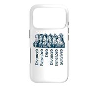 Custodia per iPhone 17 Pro Destini delle sei mogli di Enrico VIII Navy Print