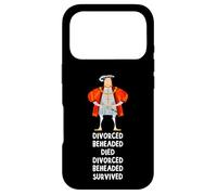 Custodia per iPhone 17 Pro Destino di sei mogli del re Inghilterra Enrico VIII Storia Regalo