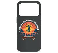 Custodia per iPhone 17 Pro Detti divertenti Trampolino ginnasta DonneTrampolino