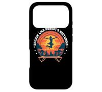 Custodia per iPhone 17 Pro Detti divertenti Trampolino ginnasta DonneTrampolino