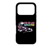 Custodia per iPhone 17 Pro Dia De Los Muertos Gecko Skeleton Soul Day Of Dead Halloween