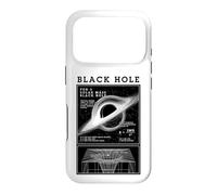 Custodia per iPhone 17 Pro Diagramma di fisica del buco nero Scienza del raggio di Schwarzschild