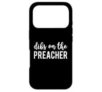 Custodia per iPhone 17 Pro Dibs On The Preacher Funny Preacher's Wife
