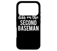 Custodia per iPhone 17 Pro Dibs On The Second Baseman Funny Second Baseman's Wife