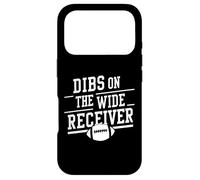 Custodia per iPhone 17 Pro Dibs On The Wide Receiver Calcio Moglie Fidanzata Ragazza QB