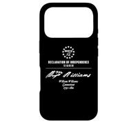 Custodia per iPhone 17 Pro Dichiarazione di indipendenza della firma di William Williams