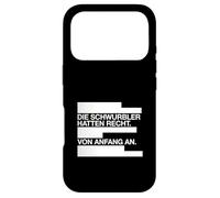 Custodia per iPhone 17 Pro Die Schwurbler Hatten Recht (Dichiarazione della cospirazione tedesca)