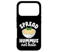 Custodia per iPhone 17 Pro Diffondi l'hummus non odio divertenti amanti vegetariani a base vegetale