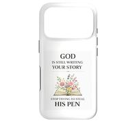 Custodia per iPhone 17 Pro Dio scrive ancora la storia cristiana Inspirational Speranza Fede