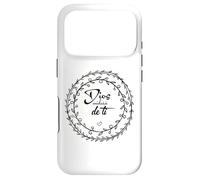 Custodia per iPhone 17 Pro Dios cuidará de ti, No pierdas la fe no dejes de creer