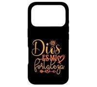 Custodia per iPhone 17 Pro Dios es mi fortaleza: Mi refugio seguro en la tormenta.