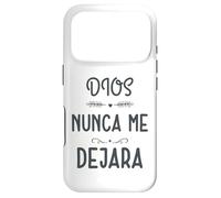 Custodia per iPhone 17 Pro Dios nunca me Deja, Providencia Divina, Siervo de Dios