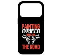 Custodia per iPhone 17 Pro Dipingere la strada del ritorno sulla strada pittore