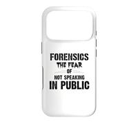 Custodia per iPhone 17 Pro Discorso e dibattito Forense Paura di non parlare in pubblico