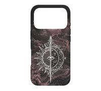 Custodia per iPhone 17 Pro Disegno cosmico spirituale dell'equilibrio del sole celeste