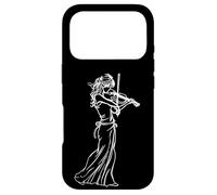 Custodia per iPhone 17 Pro Disegno di suonatrice di violino