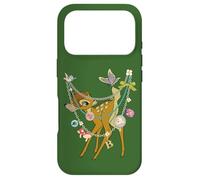 Custodia per iPhone 17 Pro Disney Bambi Forest Friends Charm Necklace Print