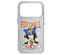 Custodia per iPhone 17 Pro Disney Football Dad Sports Goofy Father's Day Gift