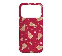 Custodia per iPhone 17 Pro Disney Frozen Holiday Gingerbread Cookies Christmas Pattern