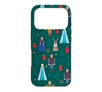 Custodia per iPhone 17 Pro Disney Frozen Holiday Nutcrackers Scandinavian Christmas