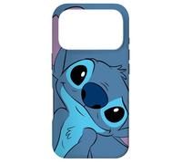 Custodia per iPhone 17 Pro Disney Lilo and Stitch Cute Stitch Face Slate Gray