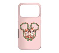 Custodia per iPhone 17 Pro Disney Mickey & Minnie Cute Christmas Gingerbread Cookies