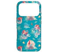 Custodia per iPhone 17 Pro Disney Princess Ariel Flounder e Sebastian sotto il mare