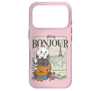 Custodia per iPhone 17 Pro Disney The Aristocats Marie Toulouse & Berlioz Bonjour