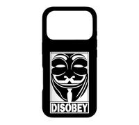Custodia per iPhone 17 Pro Disobbedisci alla rivoluzione anonima per le persone anti-corrotte