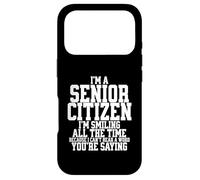 Custodia per iPhone 17 Pro Divertente anziano Non riesco a sentire una parola che stai dicendo